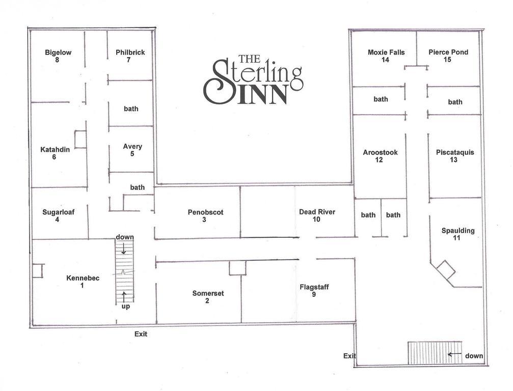 The Sterling Inn Caratunk Zewnętrze zdjęcie